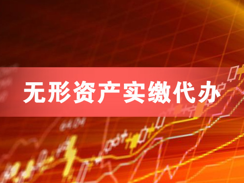 老河口无形资产实缴资本代办