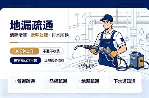 老河口地漏疏通